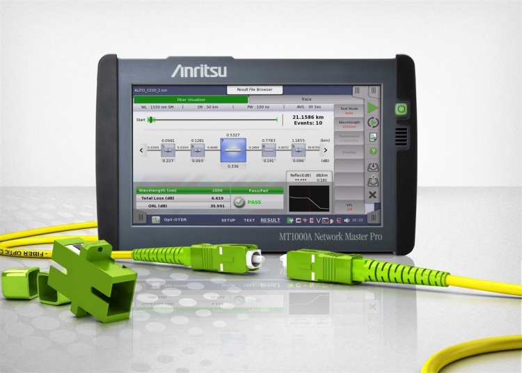 Детальное изображение товара Anritsu Network Master Pro MT1000 OTDR